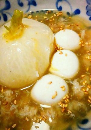 簡単‼蕪とウズラの蟹あんかけ-レシピのメイン写真