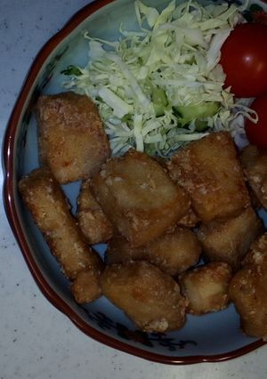 マグロのバカタレ竜田揚げ-レシピのメイン写真