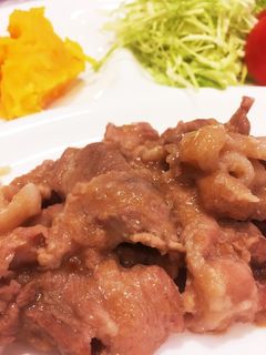 砂糖、みりん不使用☆豚の生姜焼き-レシピのメイン写真