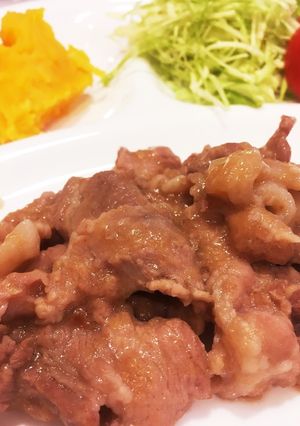 砂糖、みりん不使用☆豚の生姜焼き-レシピのメイン写真