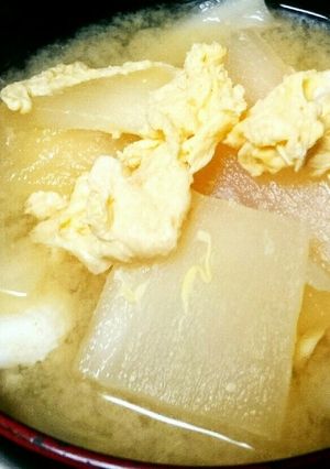 かんぴょうと卵のお味噌汁♥簡単☆-レシピのメイン写真