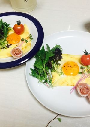 グルテンフリー♡野菜もりもりガレット-レシピのメイン写真