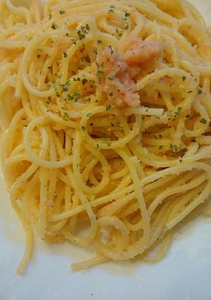 さっぱり味な明太子スパゲティ-レシピのメイン写真