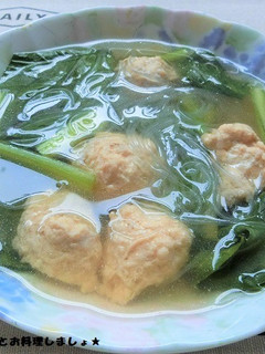簡単★肉団子と春雨の具だくさんスープ-レシピのメイン写真
