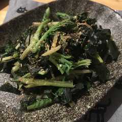 รูปของ 野菜とワカメシナモンの炒め