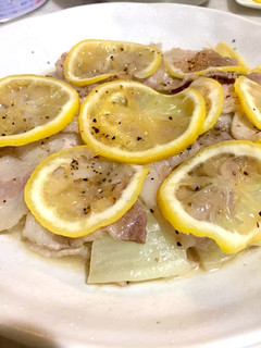 白菜と豚肉の塩レモン蒸し-レシピのメイン写真