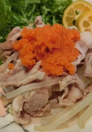 豚肉・もやし・京人参のサラダ-レシピのメイン写真