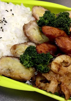 旦那弁当⑤大寒波だけど行ってらっしゃい！-レシピのメイン写真