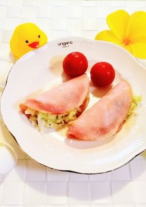余ったキャベツの千切りでハムのパッタン-レシピのメイン写真