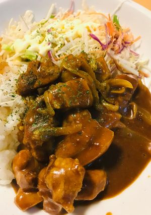 レトルト●カレー粉で炒めるオニオンポークカレー-レシピのメイン写真