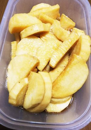 味が染みてる長芋の醤油漬け-レシピのメイン写真