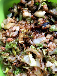 白菜と鮭フレークの簡単炒飯-レシピのメイン写真