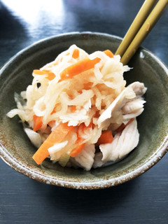 鶏胸肉と切り干し大根の南蛮漬け-レシピのメイン写真