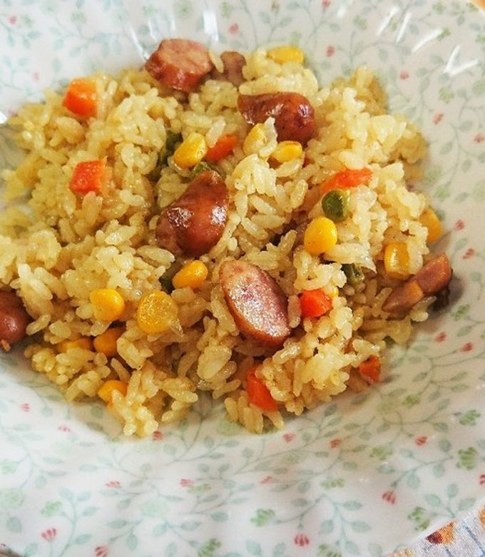 ta_you様 カレーピラフ】 炊飯器とルゥで簡単に出来る☝️#shortscooking