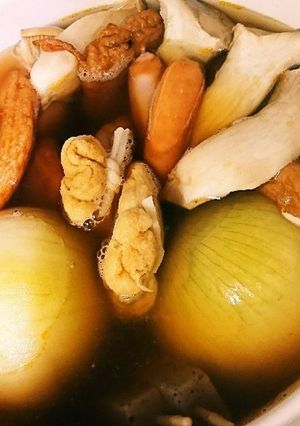✨おでんに丸ごと玉ねぎ✨-レシピのメイン写真