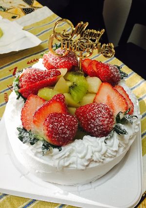 クリスマス★デコレーションケーキ-レシピのメイン写真