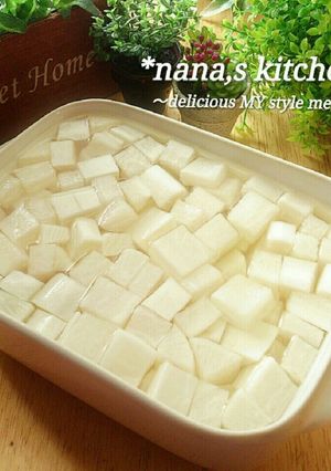 韓国フライドチキンお供のアレ＊チキンム＊-レシピのメイン写真