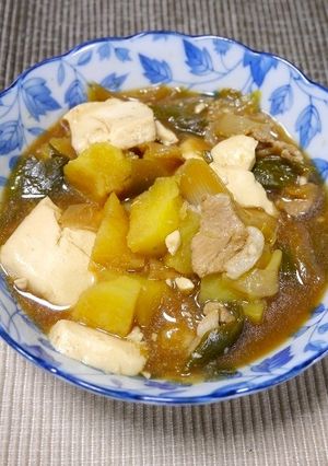 簡単！肉じゃが☆肉豆腐リメイク-レシピのメイン写真