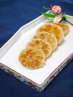 簡単お節!焼きレンコン☆めんたいマヨ-レシピのメイン写真