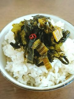ごはんがススム!高菜の油炒め-レシピのメイン写真