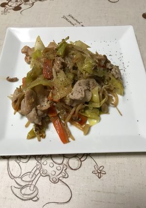 シンプル野菜炒め-レシピのメイン写真