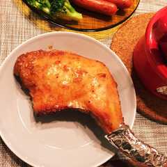 รูปของ 簡単＊グリルチキンBBQソース味