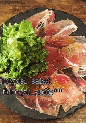 お店の味！簡単わさび菜チーズサラダ。-レシピのメイン写真