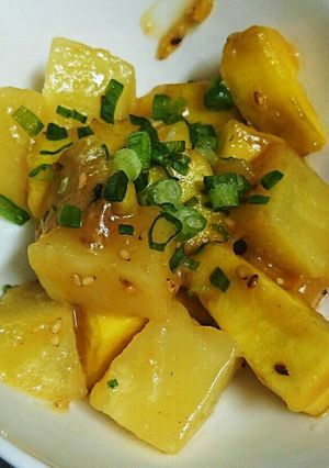 レンジで野菜の甘味噌和え-レシピのメイン写真