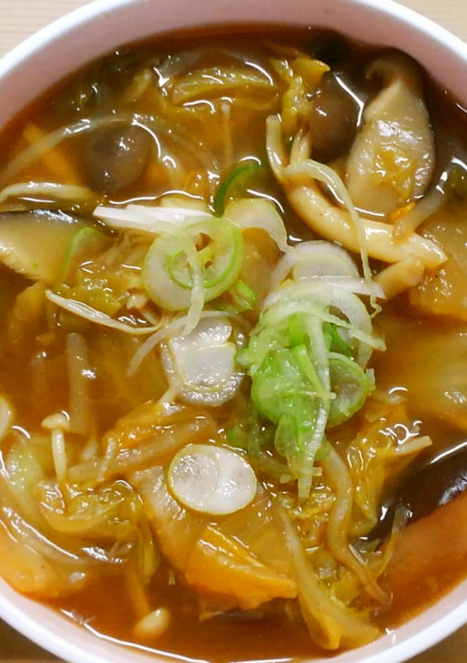 簡単❀白菜と椎茸えのきの和風カレースープ-レシピのメイン写真