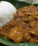 トマトジュースで手作りカレー