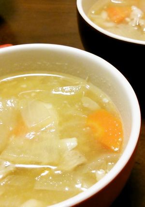 豚汁、しょうゆ麹＆味噌仕立て。-レシピのメイン写真