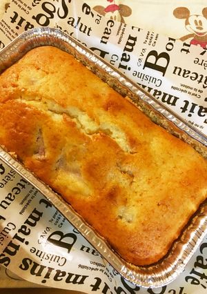 簡単♬⭐りんごとバナナのヨーグルトケーキ-レシピのメイン写真