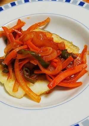甘塩たらをケチャップ味の野菜と・・・-レシピのメイン写真