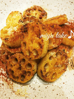 蓮根のカレー炒め♪-レシピのメイン写真