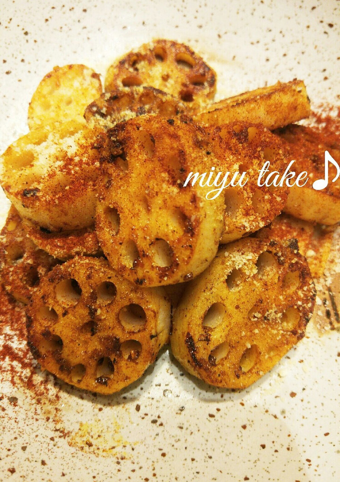 蓮根のカレー炒め♪-レシピのメイン写真