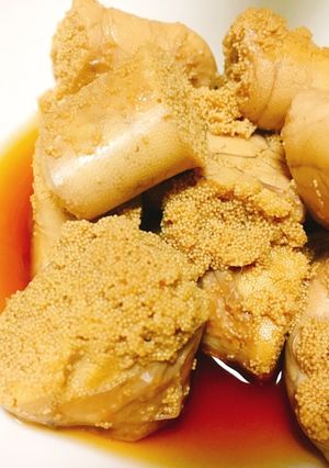 魚卵！！カレイの卵の煮付け-レシピのメイン写真