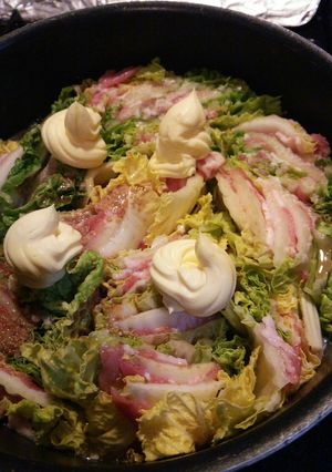 いつもと一味違う豚バラ白菜のミルフィーユ-レシピのメイン写真