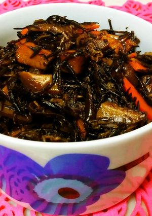 鉄分たっぷり　ひじき煮-レシピのメイン写真