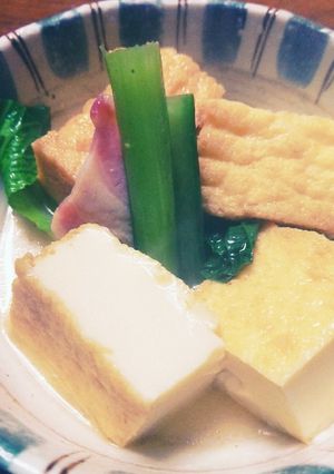 超簡単♡速攻♪厚揚げのコンソメ煮♪-レシピのメイン写真