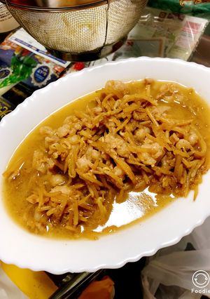 ホルモンともやしのバター醤油炒め-レシピのメイン写真