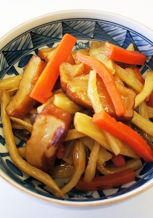 マコモタケの中華風きんぴら-レシピのメイン写真
