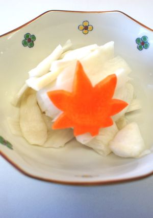 シャキッと食感！マコモタケの酢の物-レシピのメイン写真