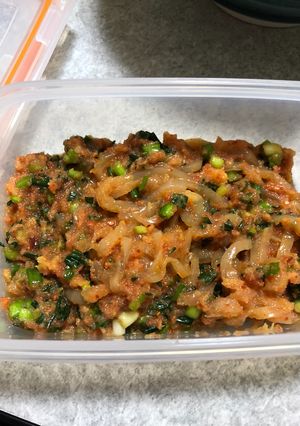 韓国風くらげ-レシピのメイン写真