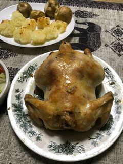 簡単ローストチキン-レシピのメイン写真