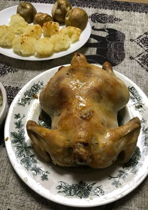 簡単ローストチキン-レシピのメイン写真