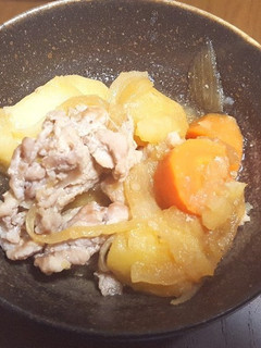 電子レンジで簡単!肉じゃが-レシピのメイン写真