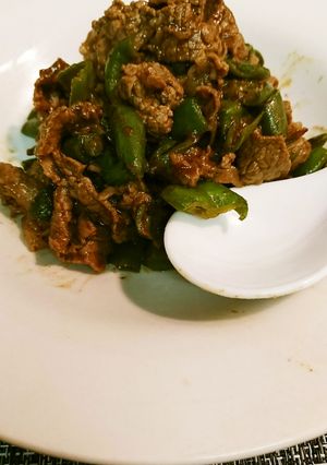 牛肉とピーマンのウスターケチャップ炒め-レシピのメイン写真