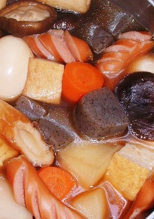 ヘルシー手抜きおでん(具を入れ煮るだけ)-レシピのメイン写真