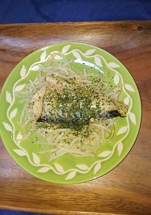 斬新！レンチン塩サバの蒸し焼き-レシピのメイン写真