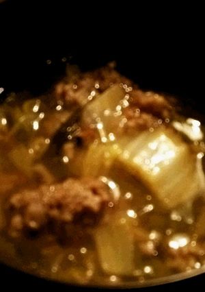 レンコンの煮物を再利用！肉団子のスープ-レシピのメイン写真